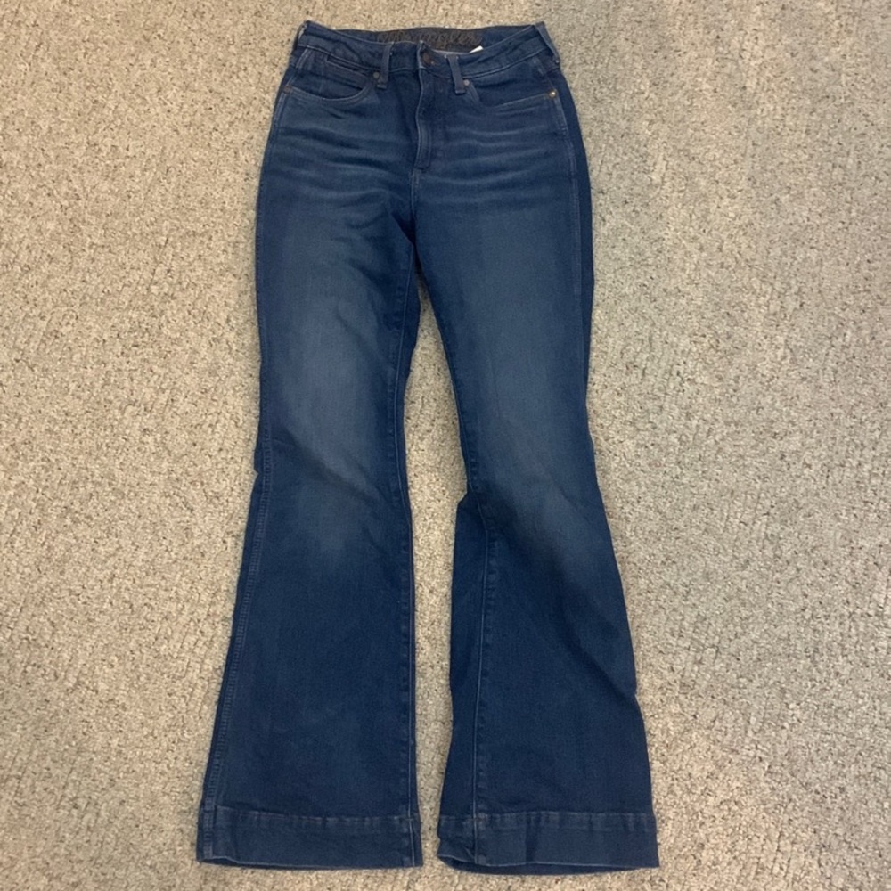 Wrangler high rise trouser jeans